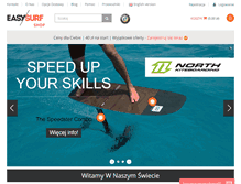 Tablet Screenshot of easy-surfshop.pl