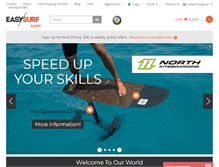 Tablet Screenshot of easy-surfshop.com